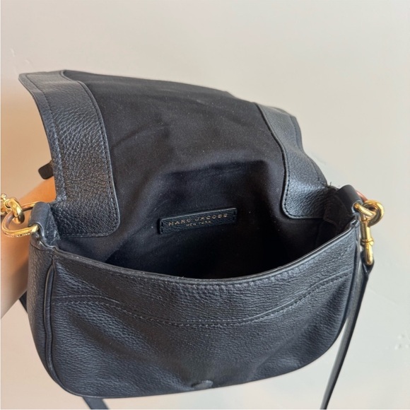 Marc Jacobs Black Crossbody Bag with Gold Accents - Picture 2 of 3